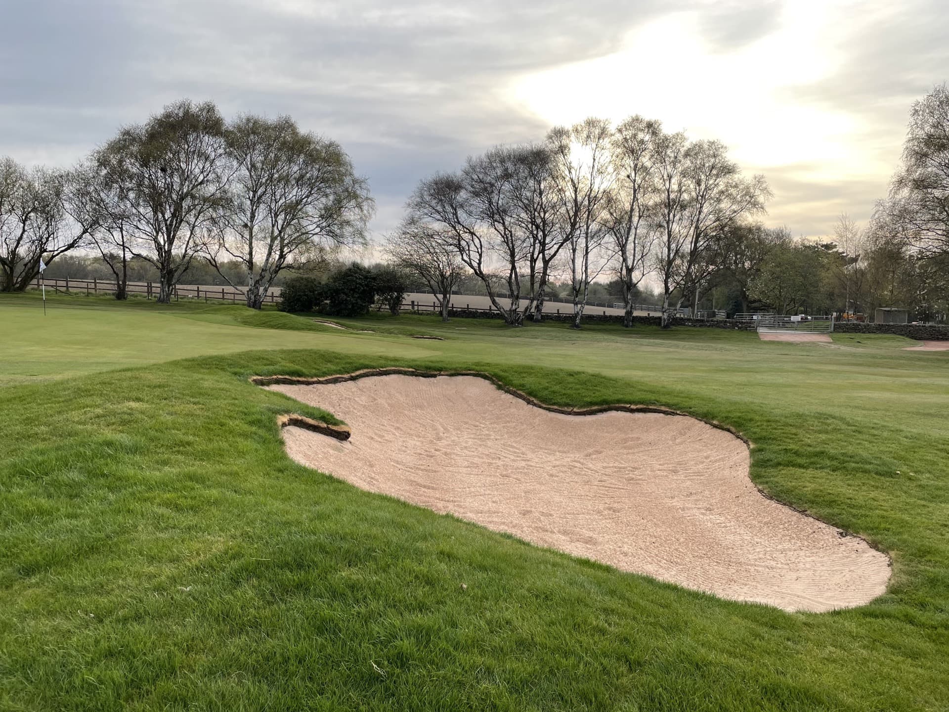 Hole 2 at Horsforth Golf Club