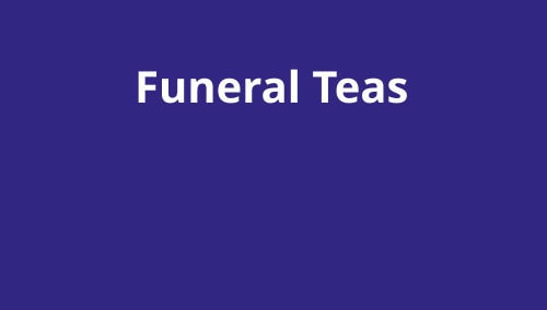 Funeral Teas